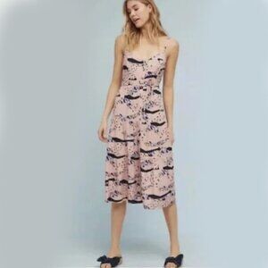 Anthropologie x The Odells Midi Dress - Size XS Petite
